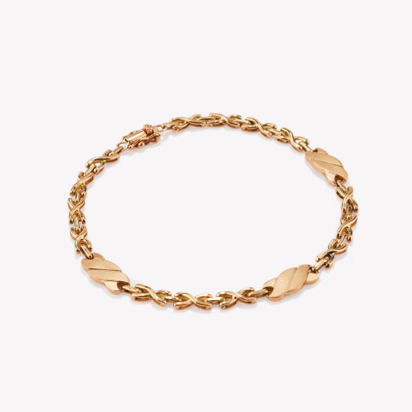 Pulsera 18k. naranja picaso