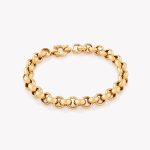 Pulsera ROLLO CALIBRE 4 en oro amarillo 18k