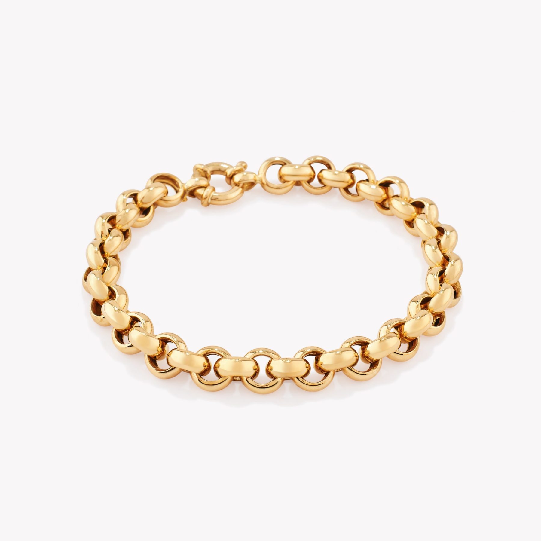 Pulsera en oro 18k. amarillo Rollo.