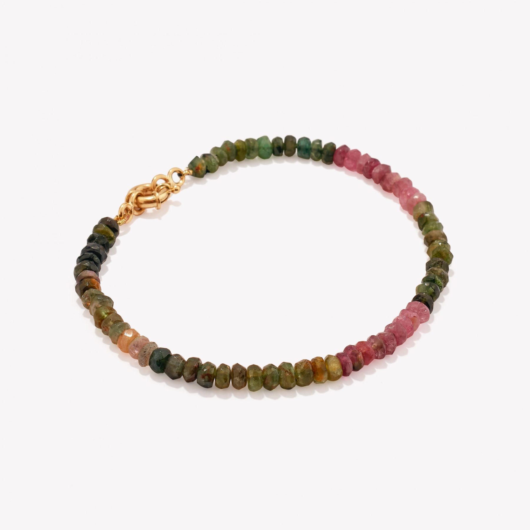 Pulsera con Turmalinas Naturales
