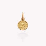 Medalla San Benito de Palerma Mini, Oro Amarillo
