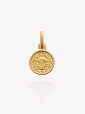 Medalla San Benito Mini, Oro Amarillo