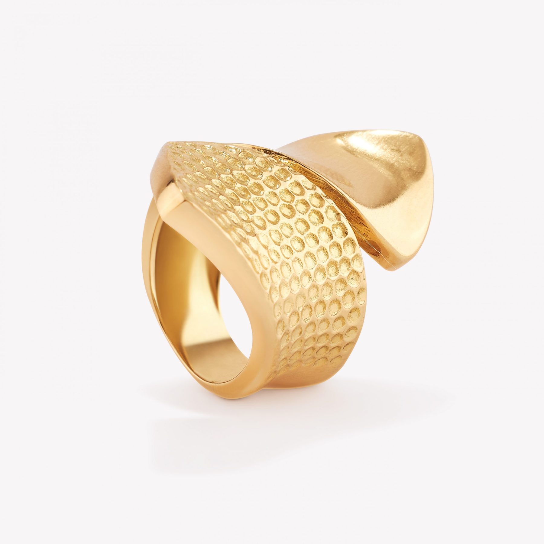 Anillo oro 18k amarillo, Angel.