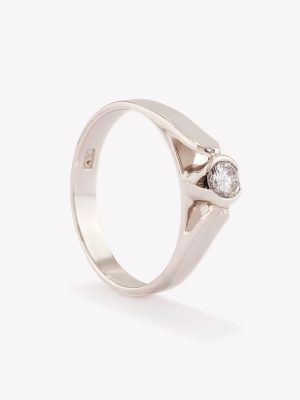 Anillo Mi Compromiso, Oro Blanco