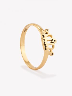 Anillo Coronita, Oro Amarillo