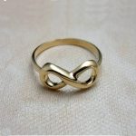 Anillo oro 18k amarillo, Infinito.