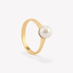 Anillo oro 18k amarillo, Arleth.