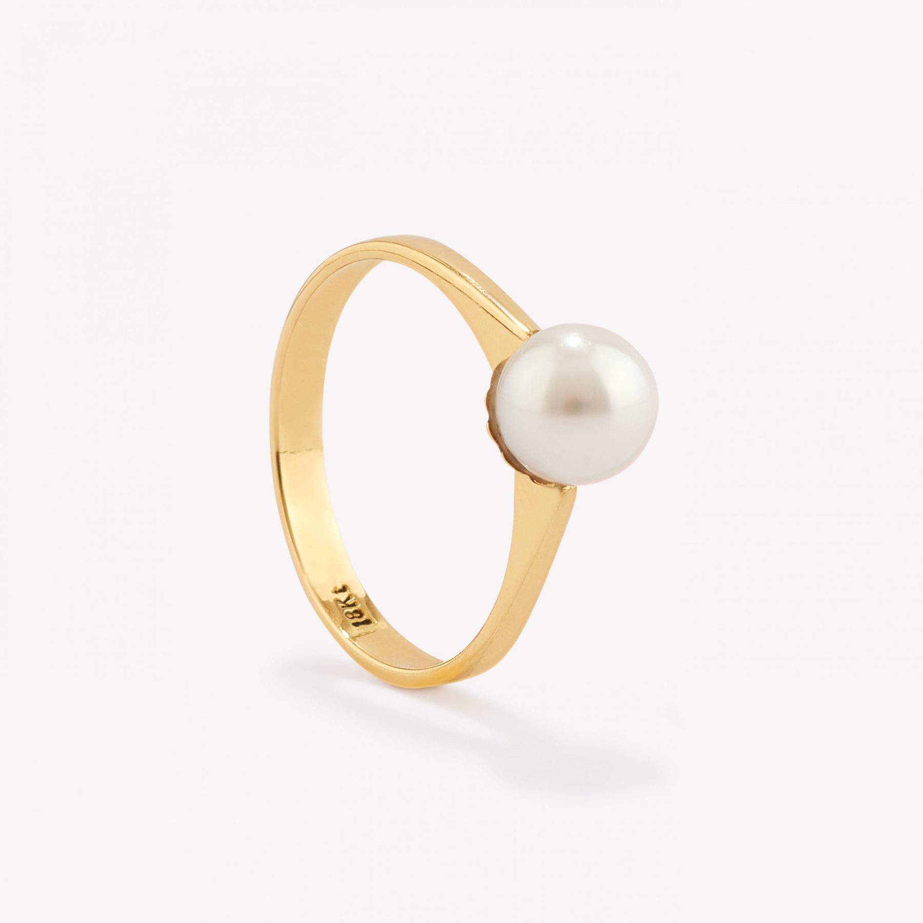Anillo oro 18k amarillo, Arleth.