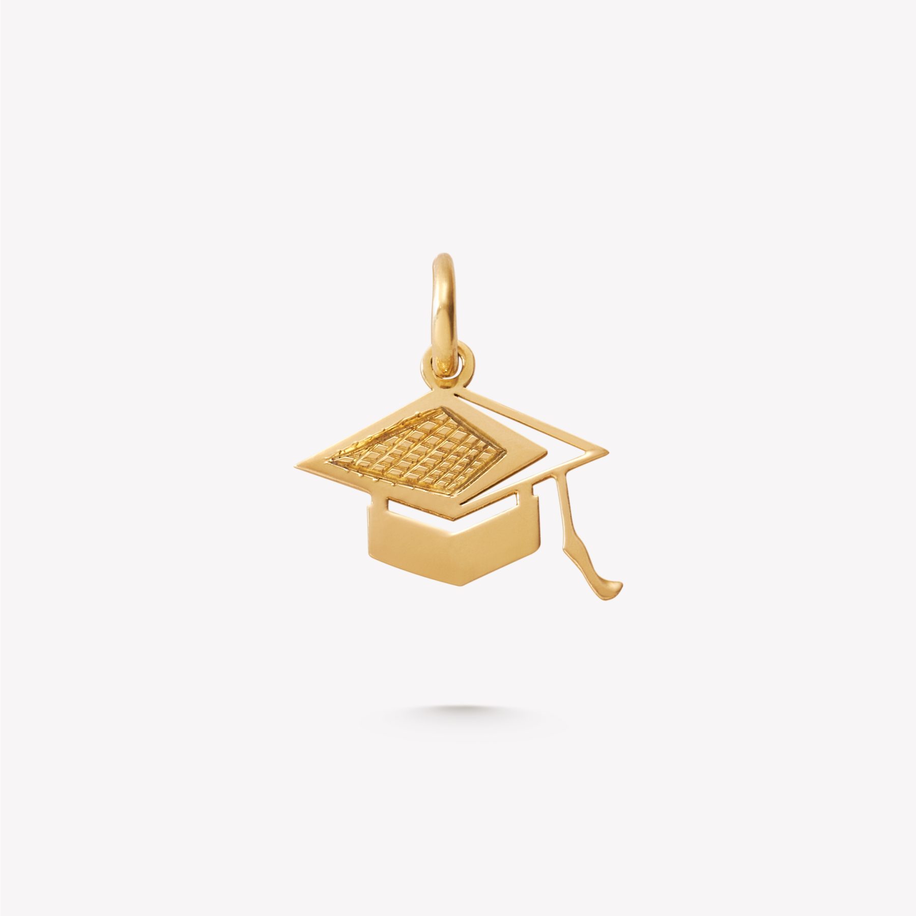 Dije oro 18k amarillo, BIRRETE de Graduación