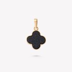 Dije oro 18k amarillo, Mod FLOR IMPERIAL 1*1 Con lluvia de noche