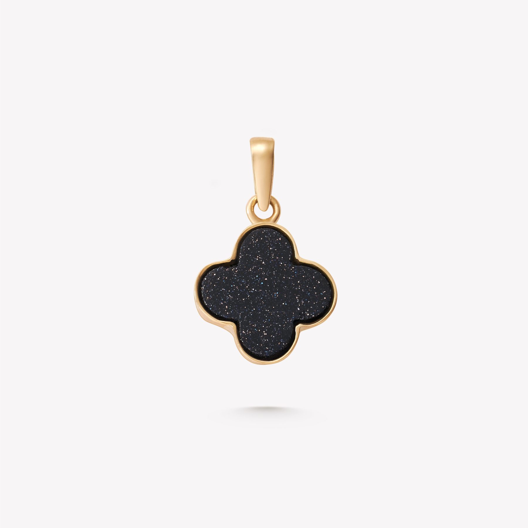 Dije oro 18k amarillo, Mod FLOR IMPERIAL 1*1 Con lluvia de noche