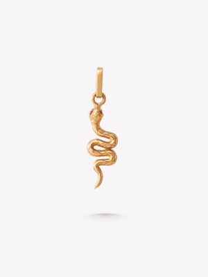 Dije Serpiente Petip con RUBÍ