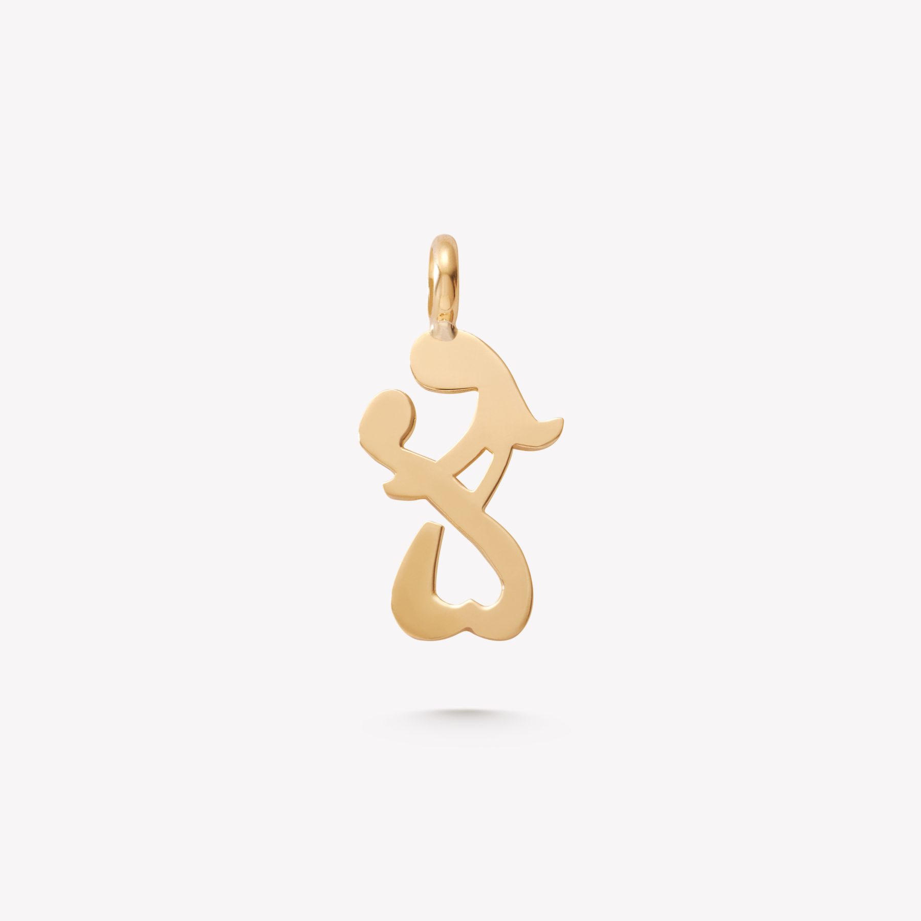 Dije oro 18k amarillo, Mamá niño AMOR SUBLIME