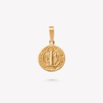 Dije oro 18k amarillo, SAN BENITO DE PALERMO