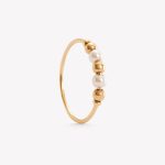 Anillo oro 18k amarillo, Antiestrés