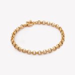 Pulsera oro 18k amarillo, Rollo calibre 2