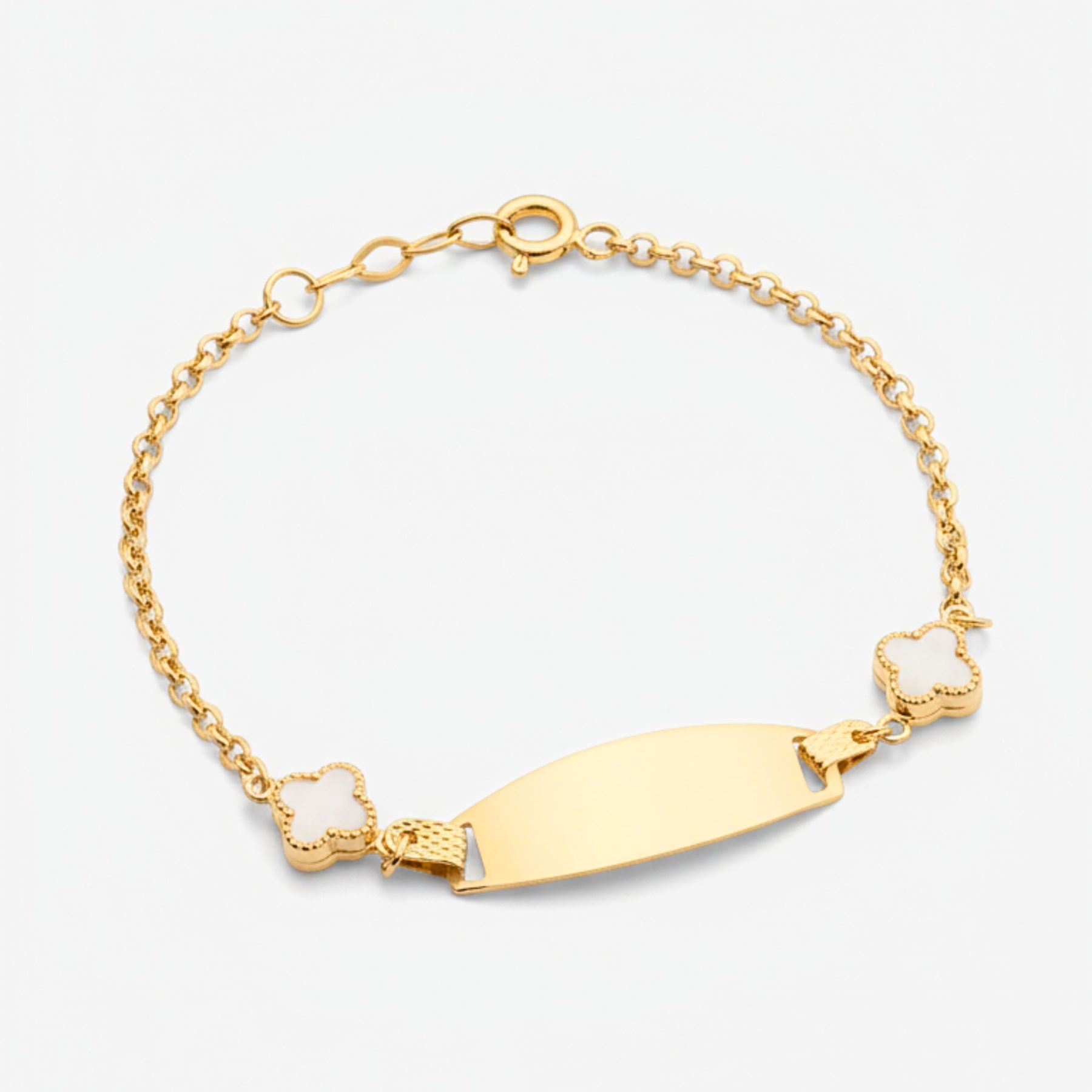 Pulsera ESCLAVA PARA NIÑA en oro amarillo 18k