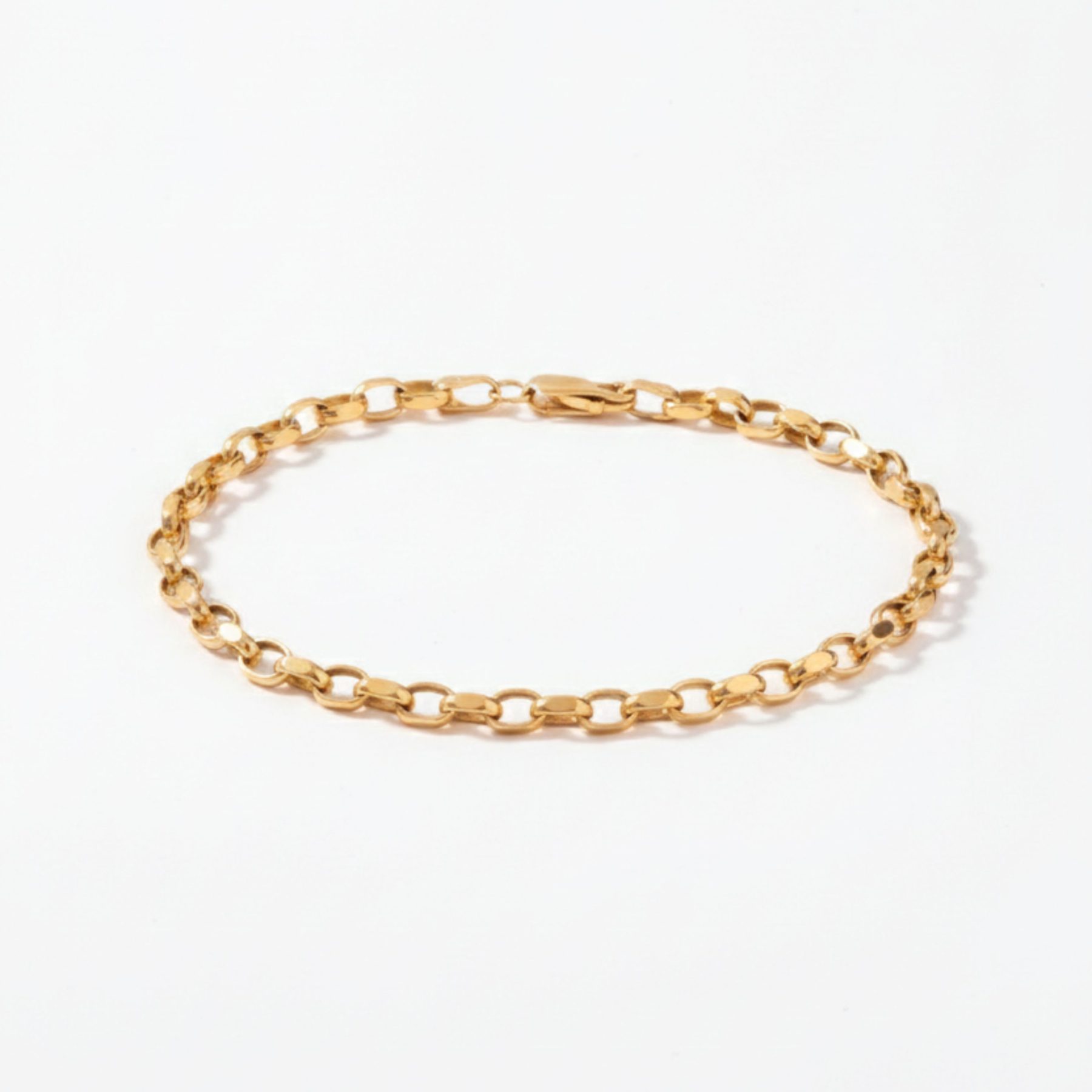 Pulsera RICE en oro amarillo 18k