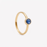 Anillo BRIOLET CIANITA en oro amarillo 18k